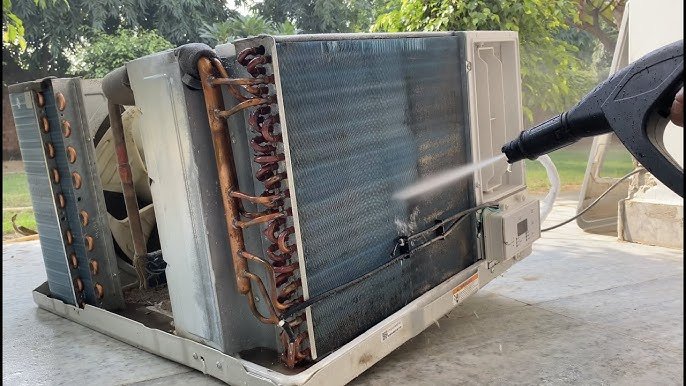 Window AC Deep Cleaning